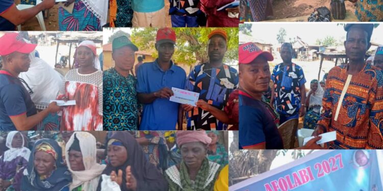 Ona-Ara 2027: Team Afolabi Visits Wards 1 & 2, Empowers Party Members With Cash Gift*
