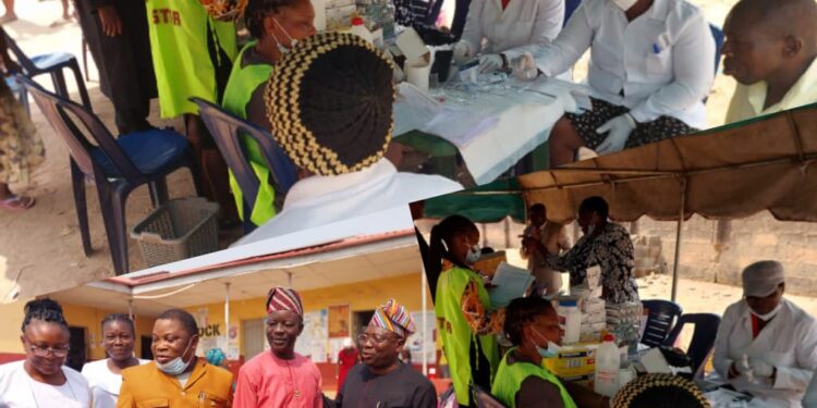 IBSWLG Chairman, Akande Flags Off Health Outreach for Oyo at 50