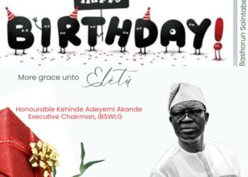 Naija24hrs Publisher, Olaoluwa Peter, Celebrates IBSWLG Council Chairman, Hon. Kehinde Akande, on His Birthday