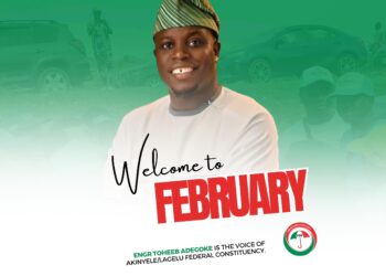 PDP Sets the Tone for February as Engr. Toheeb Adegoke Calls for Unity and Purposeful Leadership*