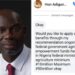 SCAM ALERT: Agboworin Disowns Fake Facebook Account Recommending Anyone For Empowerment Funds In Abuja