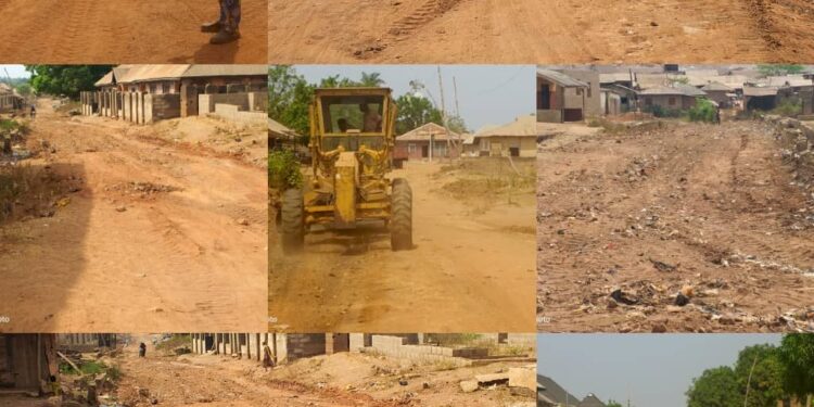 Phase 2 Road Grading Reaches Ward 5 as Adeleke Sustains Infrastructure Drive in Ibarapa Central.*