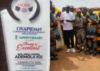 Oyapidan Community Honours LGSPB Boss, Ige, Dedicates Awards to Gov. Makinde