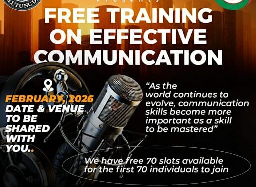 Olufunke Comforter Foundation Announces Free Training on Effective Communication
