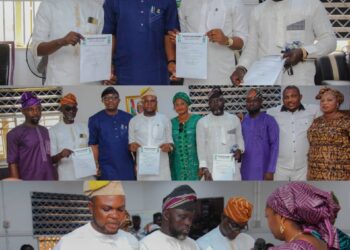 Just In: Olufade Swears In New Assistant Secretary, Supervisory Councilors, Reaffirms Loyalty And PDP Strength In Ibadan North LG