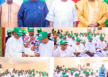 PHOTOS: Renewed Hope Ambassadors Inaugurate LG Coordinators in Oyo.  *Charge them to propagate Tinubu’s re-election, APC victory in 2027