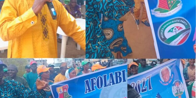 Rising Political Wave as Dr. Afolabi Secures PDP Support at Ona-Ara PDP Meeting