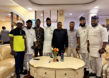 Igboho Hosts Elite Broadcasters on Solidarity Visit, Calls for Media Backing of Tinubu’s Continuity