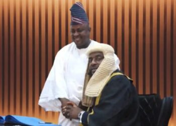 Hon.Olayinka Omikunle Celebrate Rt. Hon. Ogundoyin On Completion Of* *Tenure as Conference of Speakers Chairman