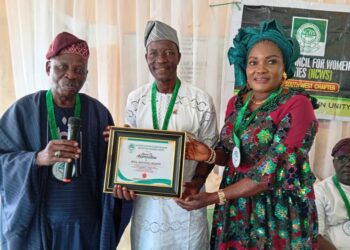 NCWS Recognises Akande’s Contribution To Women’s Empowerment