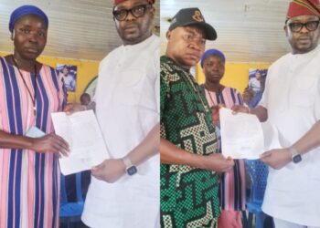 Ido LG Chairman, Hon. Sheriff Adeojo Swears In New Supervisor Councillor and Special Assistant