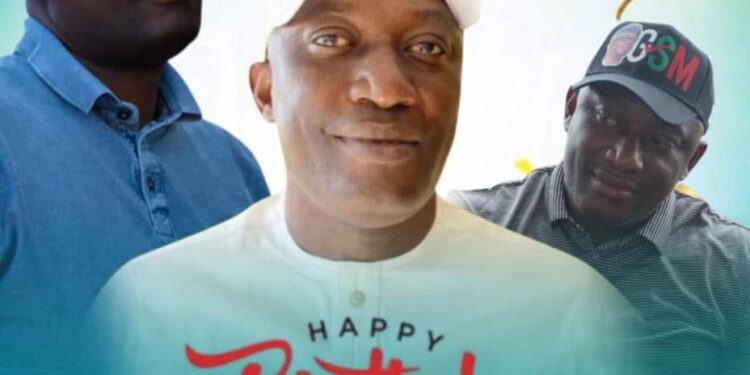 Ogbomoso Council Secretary Hon. Bolanle Olaniyi (OMOOSEPARO) Celebrate her Great Leader, Alhaji Abdul Rasak Gbadegesin Kareem (AGBETI) on His Birthday.