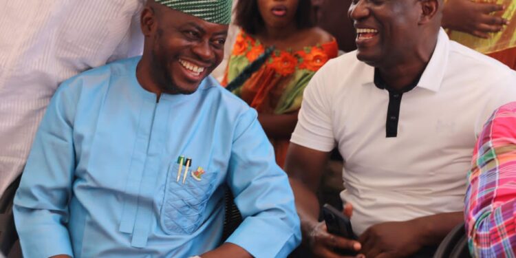 Birthday : Ibadan South West LG Chairman, Hon. Kehinde Akande, Wishes Otunba Seye Famojuro Long Life, Success