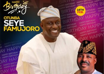 Otunba Seye Famojuro, a shining example of Leadership, Loyalty and Integrity: Akinyele Council Boss, Hon Akinwole Akinleye celebrates Balogun JAF on his birthday.