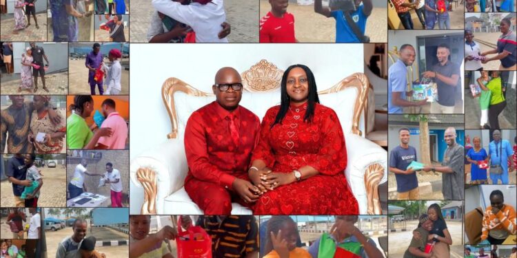 VALENTINE: Jubril Dotun Sanusi Preaches Love as Over 500 Ilaji Resort Staff Share Gifts in Grand Celebration