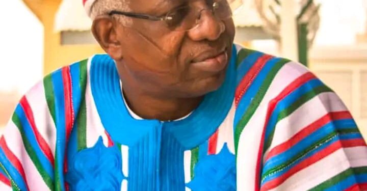 **Prof. Akande Congratulates Former Deputy Governor Egnr. Olaniyan on His Birthday**