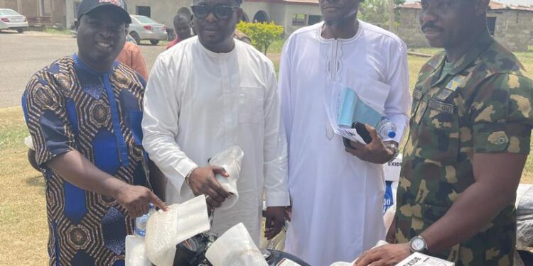 Six Motorcycles Donated to Security Agencies by Hon. Sheriff Adeojo