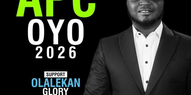 Oyo APC Youths Congratulates Olalekan Glory on His Emergence as APC State Youth Leader