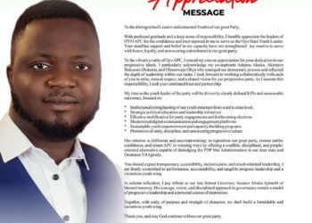 2027: Tinubu Has No Opposition in Oyo, Says City Boy Movement Spokesman, Gbenga Oyetola