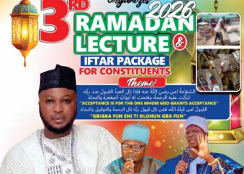 OYO LAWMAKER, WALE CANADA, TO HOST RAMADAN LECTURE ON MARCH 8 IN SEPETERI
