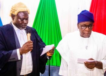 New Oyo APC Chairman, Adeyemo, Sworn-in, Urges Support For Tinubu