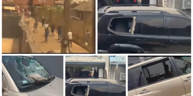 Supporters of Gbolarumi’s group storm his Ibadan residence over unpaid funds from congress.