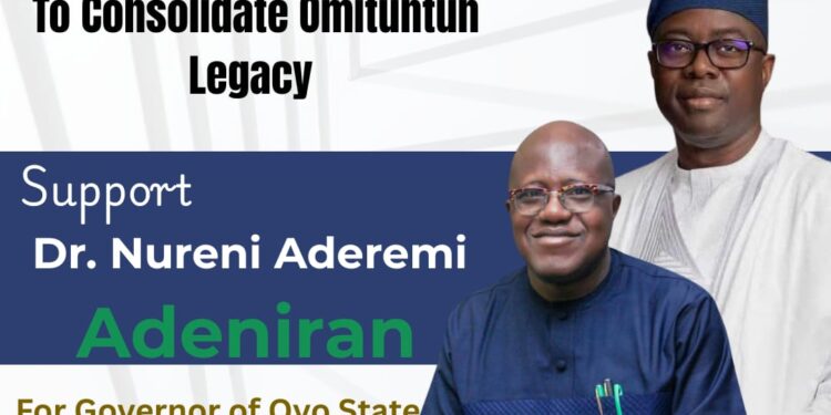 *Adeniran Declares Intention to Contest for Oyo Governorship, Pledges to Consolidate Makinde’s Legacy*