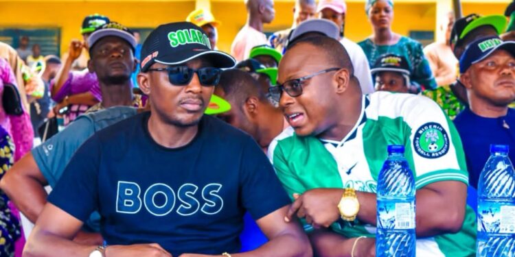 **Ibarapa North council chairman, Akorede Felicitates Ibarapa Central council chairman Hon Olusola Adeleke on his birthday **