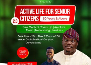Active Life for Senior Citizens: Hon. Akinsete, OrayFit Organise Free Health, Fitness Programme in Ibadan