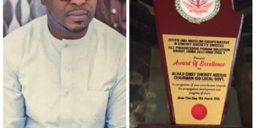 Ido Council Chairman Adeojo Receives OTITO INU Muslim Cooperative Credit Society Award of Excellence