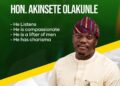 Why Olakunle Akinsete Remains the Best Choice for Ibadan South-West State Constituency II in 2027 By Davies Oluwaseun Babalola