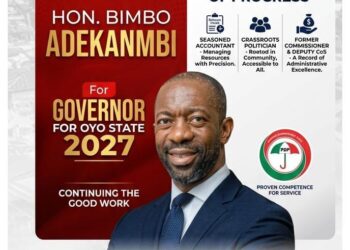 Oyo State 2027: Why Hon. Bimbo Adekanmbi Is the Professional and Politician Oyo Needs