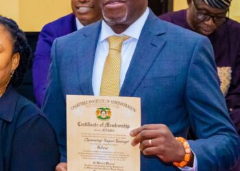 *Makinde’s Chief of Staff, Otunba Segun Ogunwuyi, Inducted as Fellow of the Chartered Institute of Administration*   