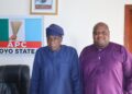 Ex OYHA Lawmaker, Seyi Adisa Congratulates New Afijio LG APC Chairman, Hon Oyewo Emmanuel