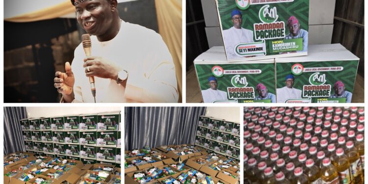 Lagelu Chairman, Hon. Kamorudeen Congratulates Muslims on Eid al-Fitr, Rolls Out Food Packs and Cash Gifts to Residents