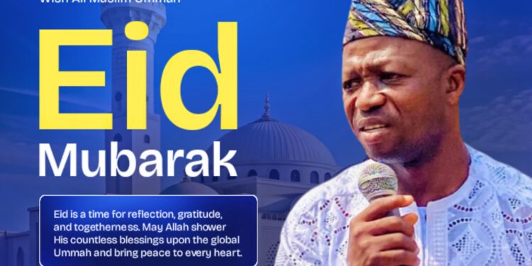 *A Month of Fasting Concludes: Ogundiran Extends Eid al-Fitr Greetings to Devout Muslims* 