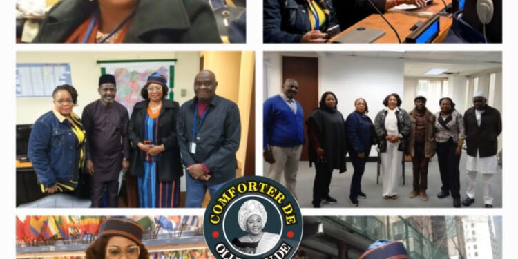 *Global Impact: Hon. Comforter Olajide Represents Oyo State At CSW70, New York, USA* 