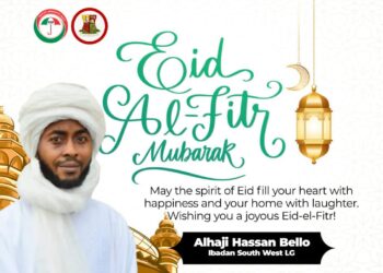 Eid Celebration: Oyo Assembly Lawmaker Babajide Congratulates Muslims, Calls for Peace, Togetherness