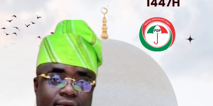 🌙 Eid Mubarak Message from Hon Kazeemm Adedeji (Ojasowo)  Chairmanship Aspirant, Ibadan South East Local Government 🌙