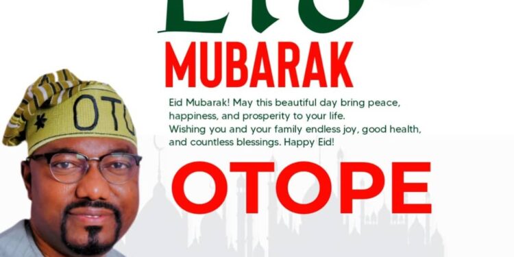 Eid El-Fitr Greetings from Hopeful Hon. Ganiat Olawore: A Message of Joy and Unity
