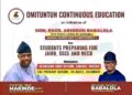 Hon. Engr. Babalola Integrity, PhD, Launches Weekly Omituntun Continuous Education Program for Students in Ibadan North East Constituency 1