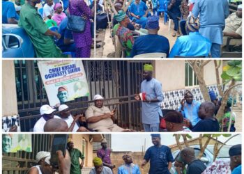*Hon Waheed Akintayo Engages Constituents Over Taska, Liberty Academy, IDI Iroko Adewole road • Donates N1m For Palliative Measures*