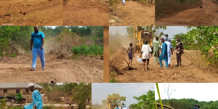 *Joy in Igbo Tapa Community as Adeleke’s Road Grading Transforms Access Routes.*