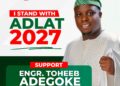 *Engr. Toheeb Adegoke (ADLAT) Positions PDP People-First Agenda at the Center of Akinyele/Lagelu 2027 Race*