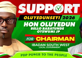 Oluyedun Bello Throws Hat into Ring for Ibadan South West LG Chairmanship