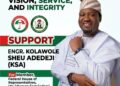 A New Era for Ido/Ibarapa: Why Engr. Kolawole Sheu Adedeji’s Ambition is Gaining Significant Resonance Among the Populace