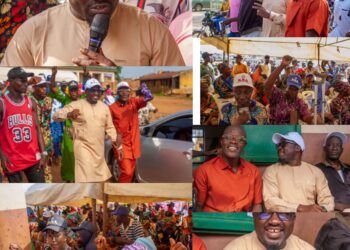 *Massive Turnout as Engr. Kolawole Sheu Adedeji Receives Hero’s Welcome, Declares Political Ambition in Ido LGA*