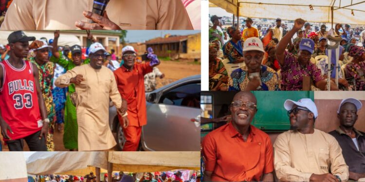 *Massive Turnout as Engr. Kolawole Sheu Adedeji Receives Hero’s Welcome, Declares Political Ambition in Ido LGA*