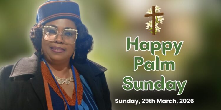 Palm Sunday: Hon. Comforter Celebrates Christians Across the Globe
