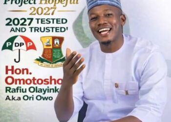 **2027: Support Hon. Rafiu Omotosho Olayinka: A Beacon of Good Governance for Ido Local Government** – Hon. Kehinde Onigbinde